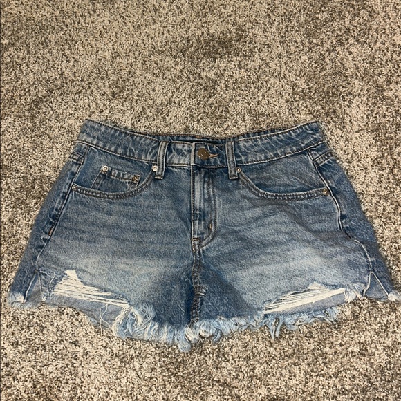 Aeropostale Pants - Aeropostale Blue Baggy 4” Denim Shorts